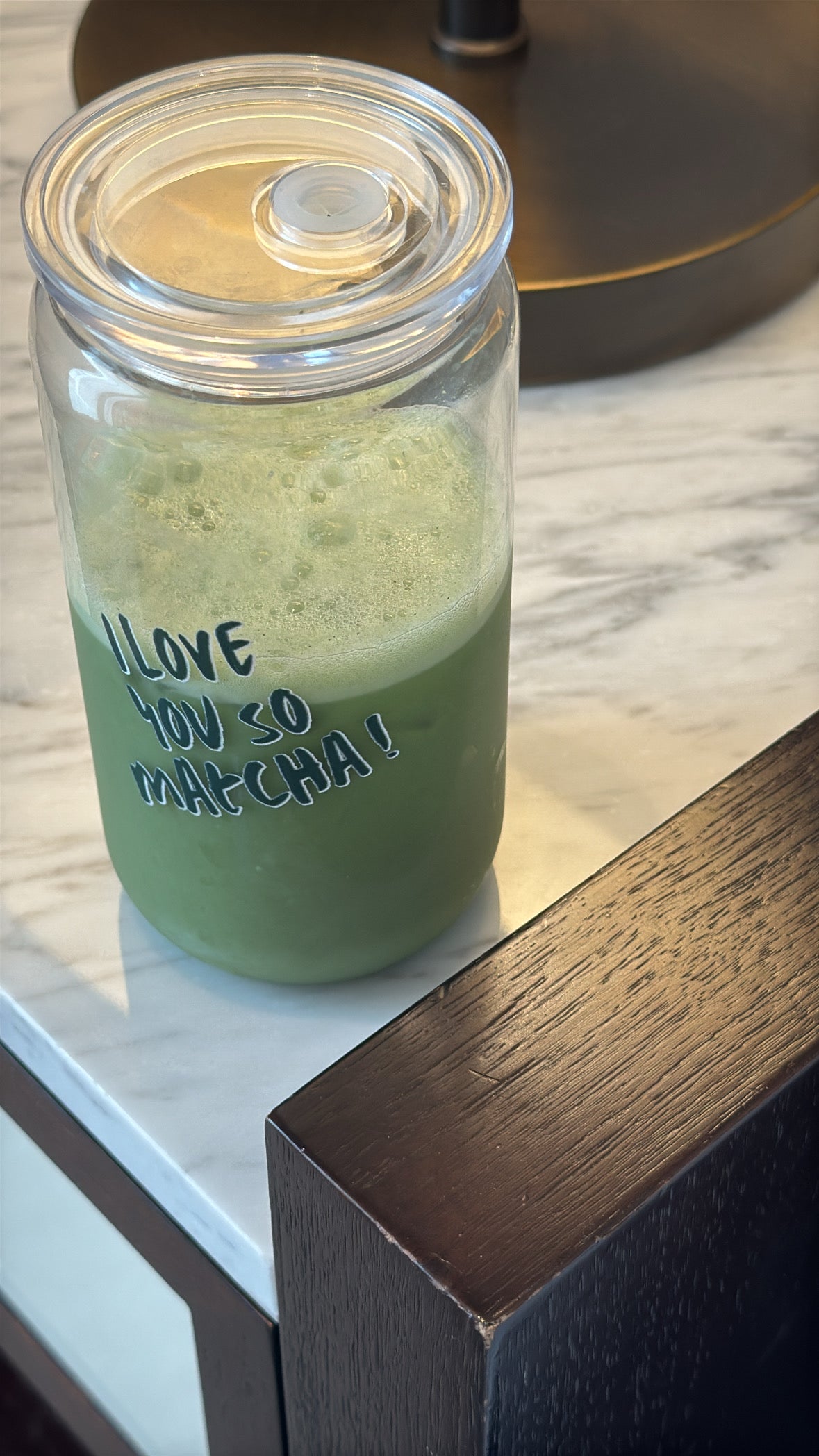 Love You So Matcha (plastic)