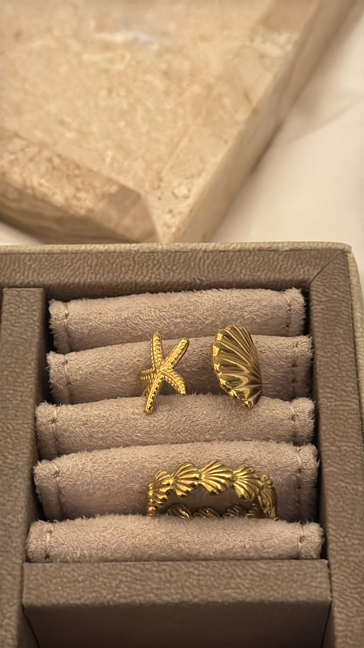 Roselle Ring – Star & shell Band