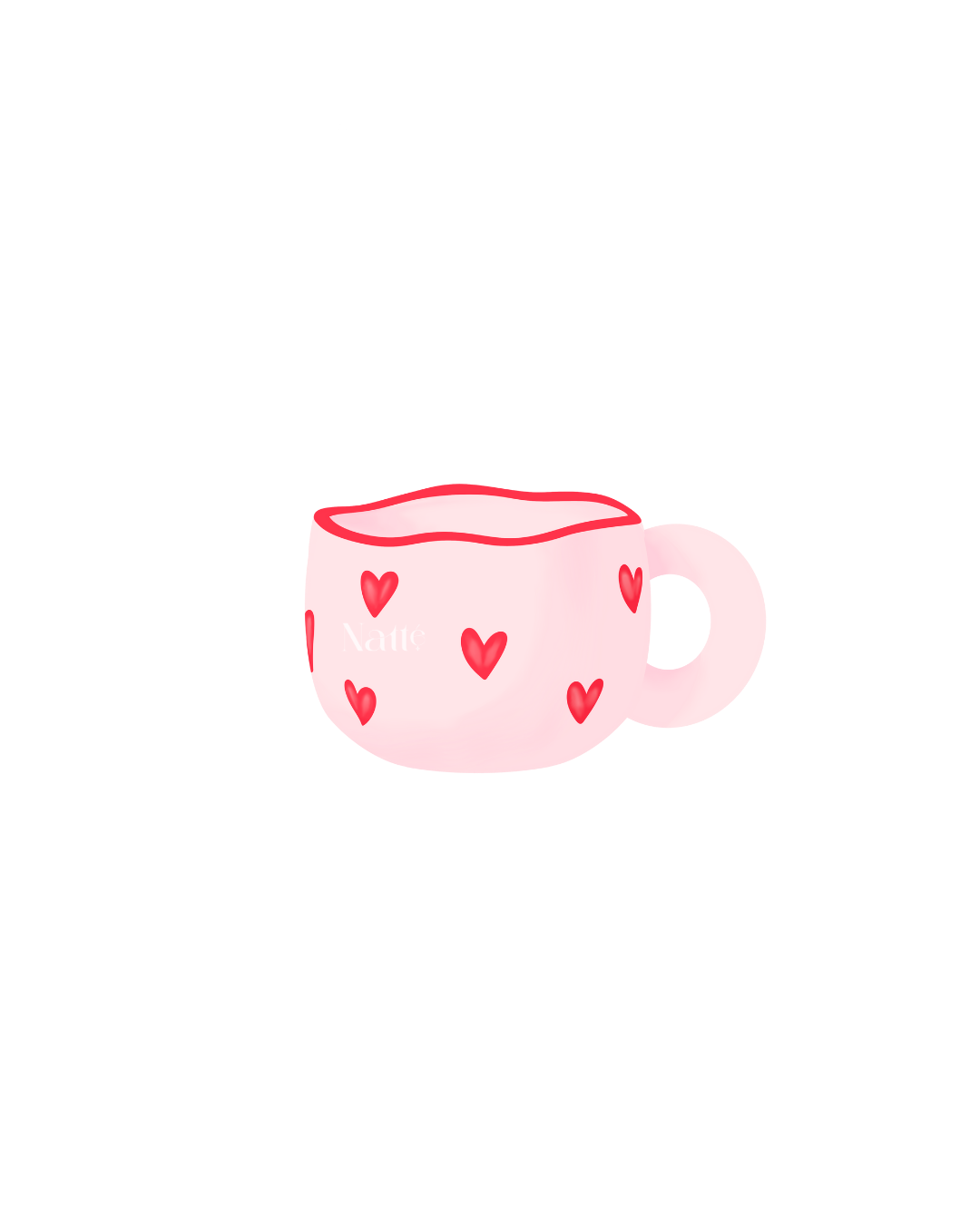 Love in a Cup – Heart Mug