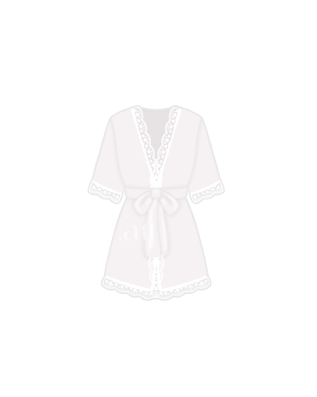 Douce Lueur – Satin Robe