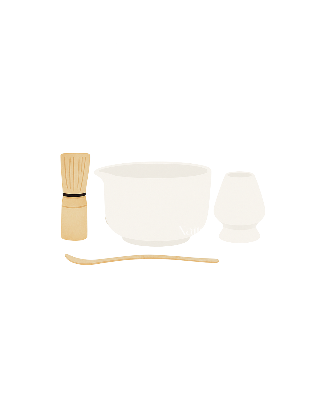 Cloud Matcha Set – White