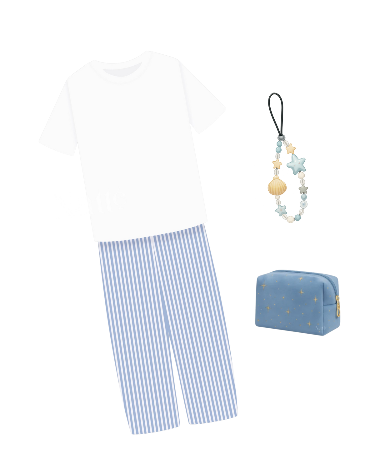 Bleu Blanc set ✦