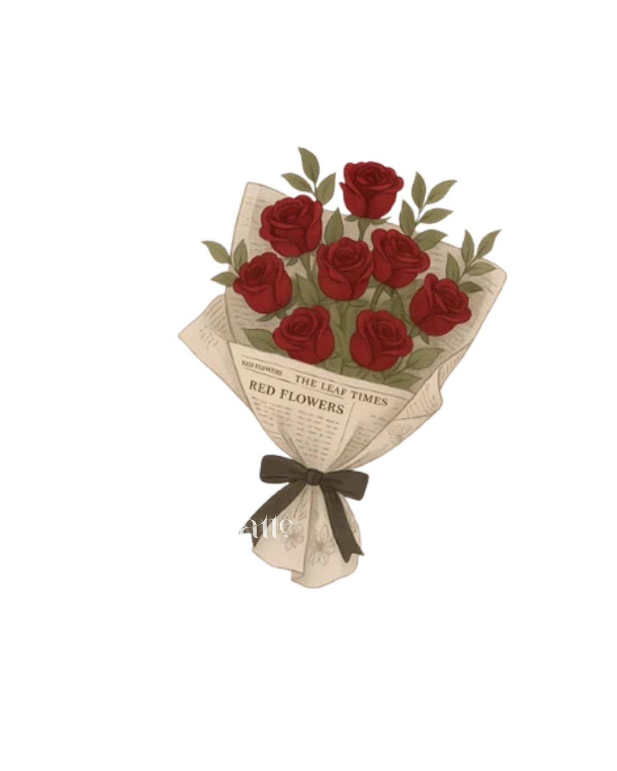 Rose Bouquet – 10 Stems