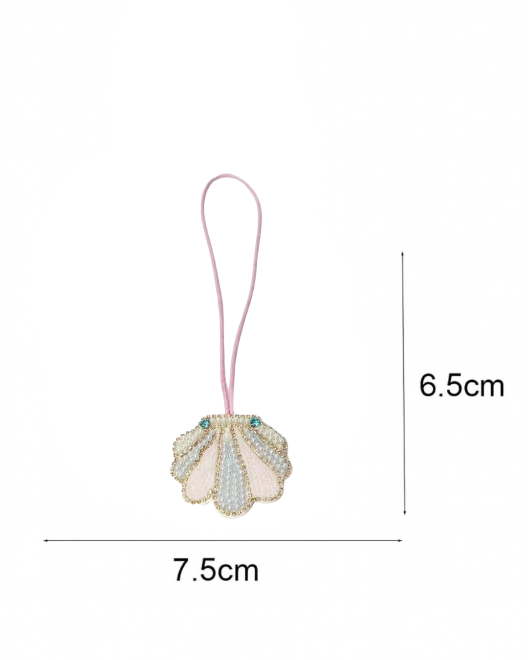 Mermaid Shell – Beaded Charm