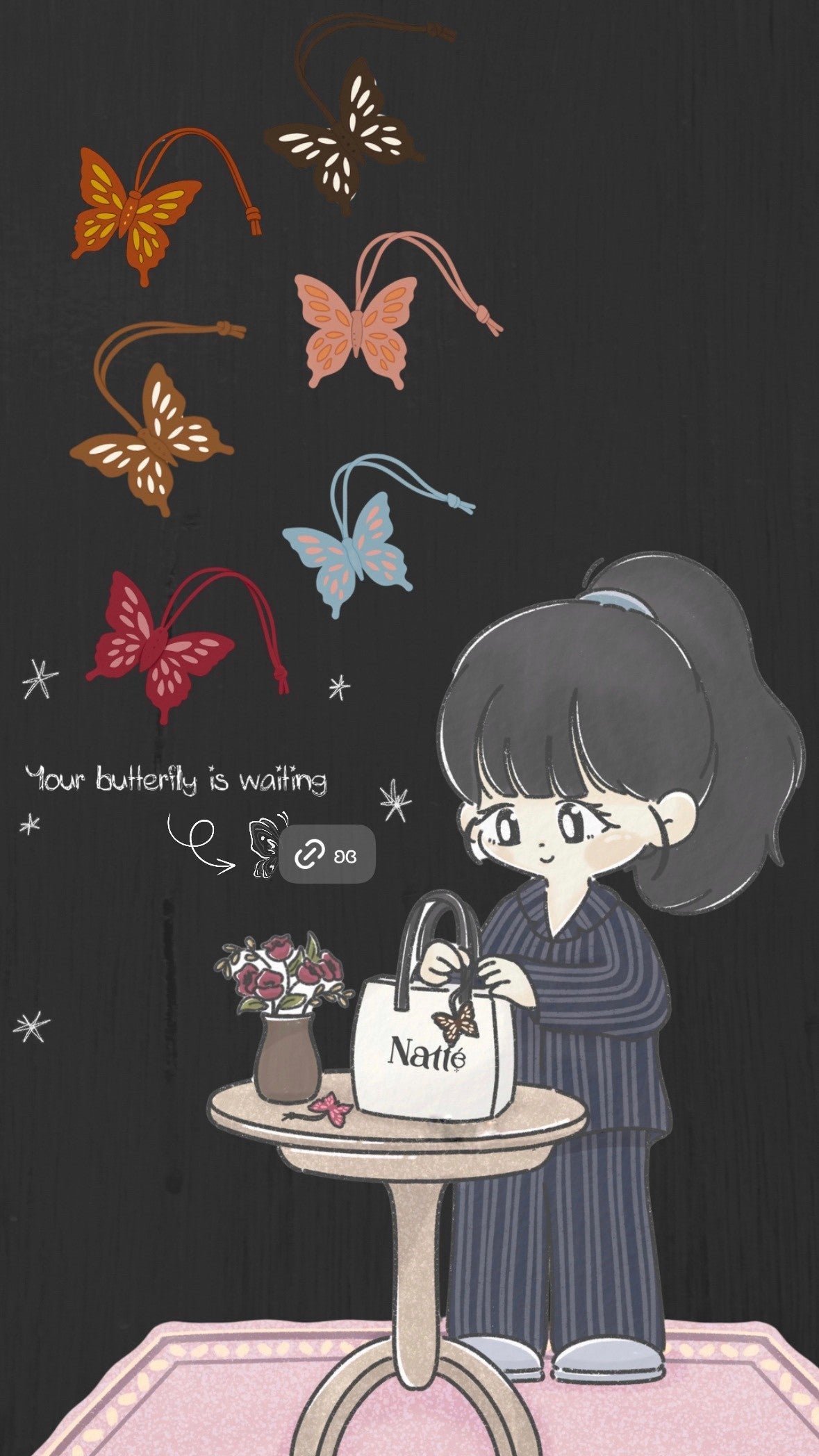 butterfly charm
